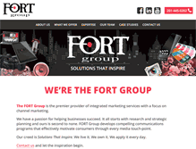 Tablet Screenshot of fortgroupinc.com